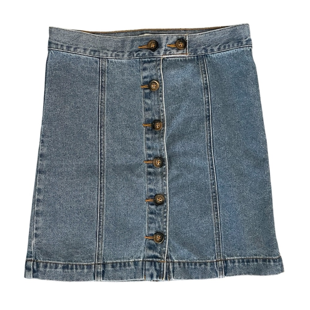 Button front Denim Jean Mini small - Picture 4 of 6